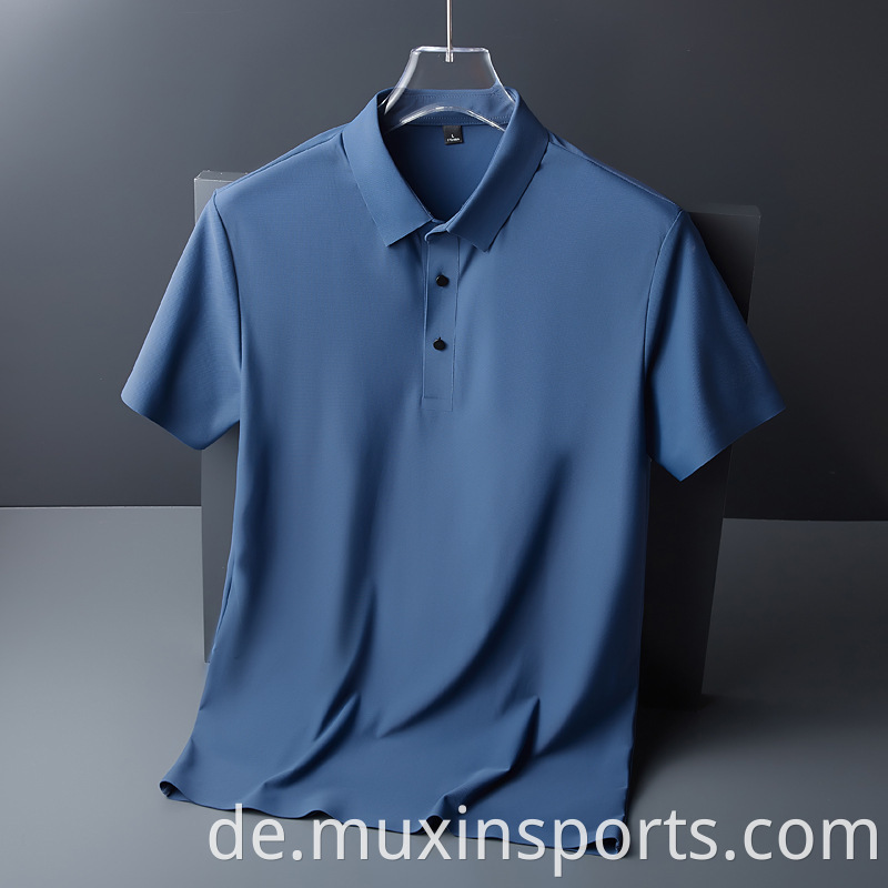 Blue Men Polo Shirts